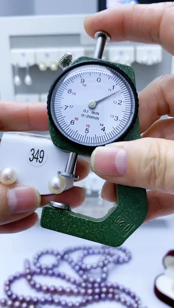 【闪购商品】海水珍珠耳饰银S925镶嵌349