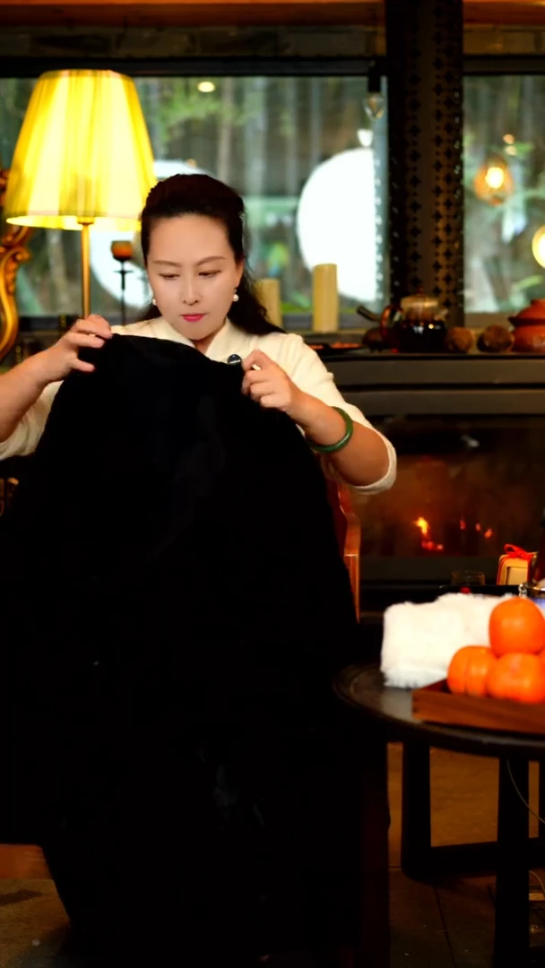 素素棉服黑色L码