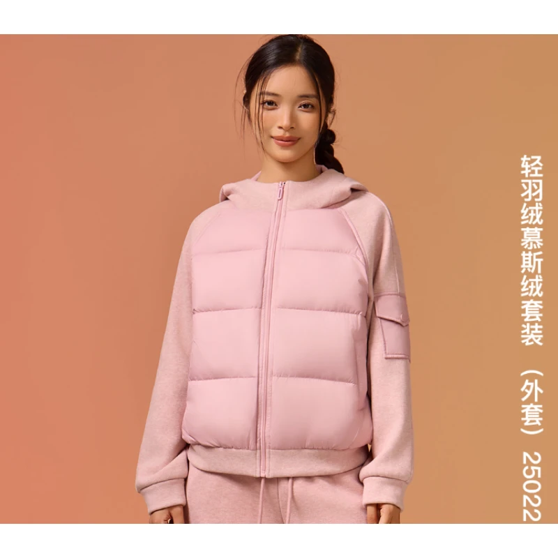 25022轻羽绒慕斯休闲百搭外套短款