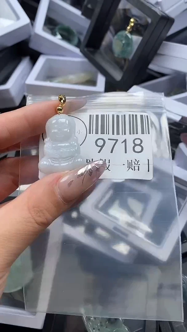 吊坠(不含链)未镶嵌翡翠9718