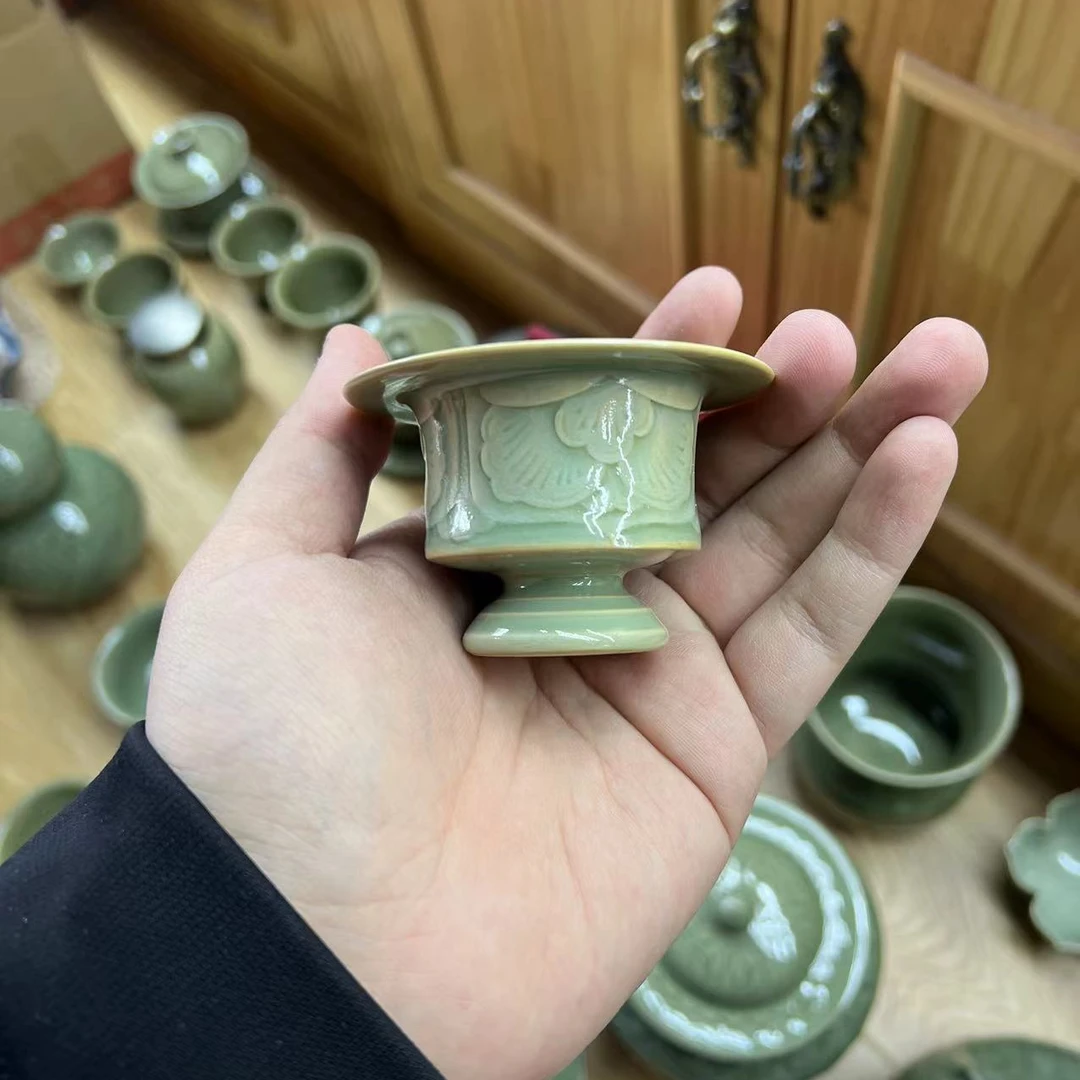 耀州窑剔刻小香炉