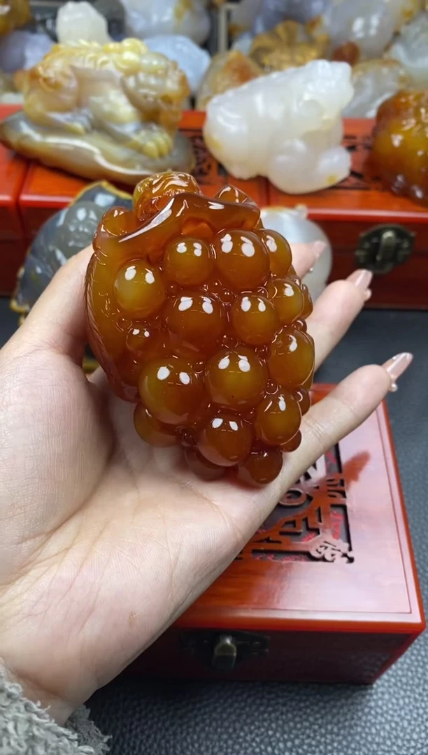 【闪购商品】玛瑙/玉髓手把未镶嵌00