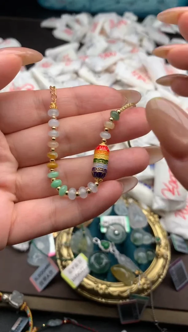 【闪购商品】翡翠手链未镶嵌  一