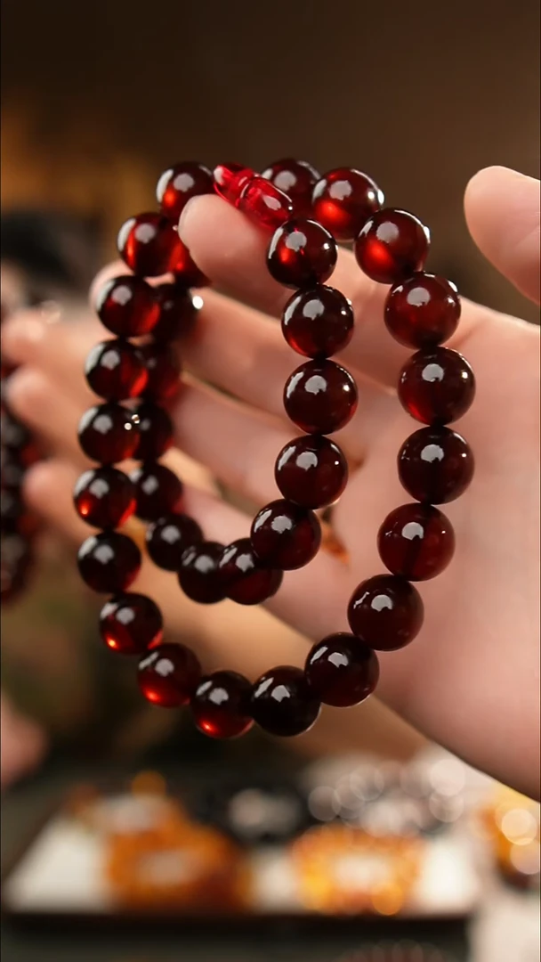 琥珀颈饰未镶嵌13+天然琥珀项链（50cm）