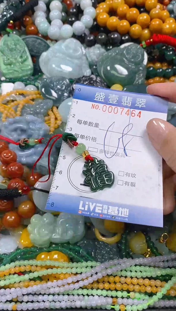 颈饰未镶嵌翡翠闪购0007464
