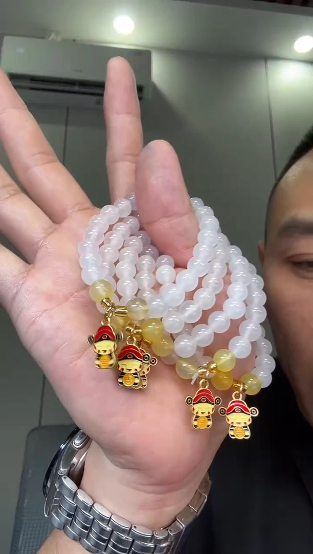 未镶嵌手串玛瑙/玉髓手串
