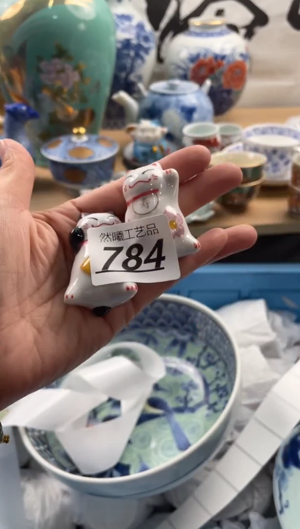 【闪购商品】瓷片784然曦海外工艺品***