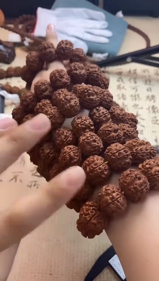 【闪购商品】金刚菩提手串671红皮帝王花
