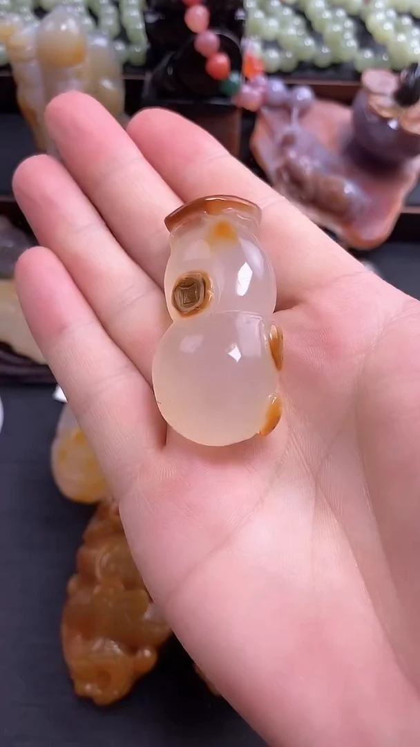 【闪购商品】玛瑙/玉髓葫芦未镶嵌1