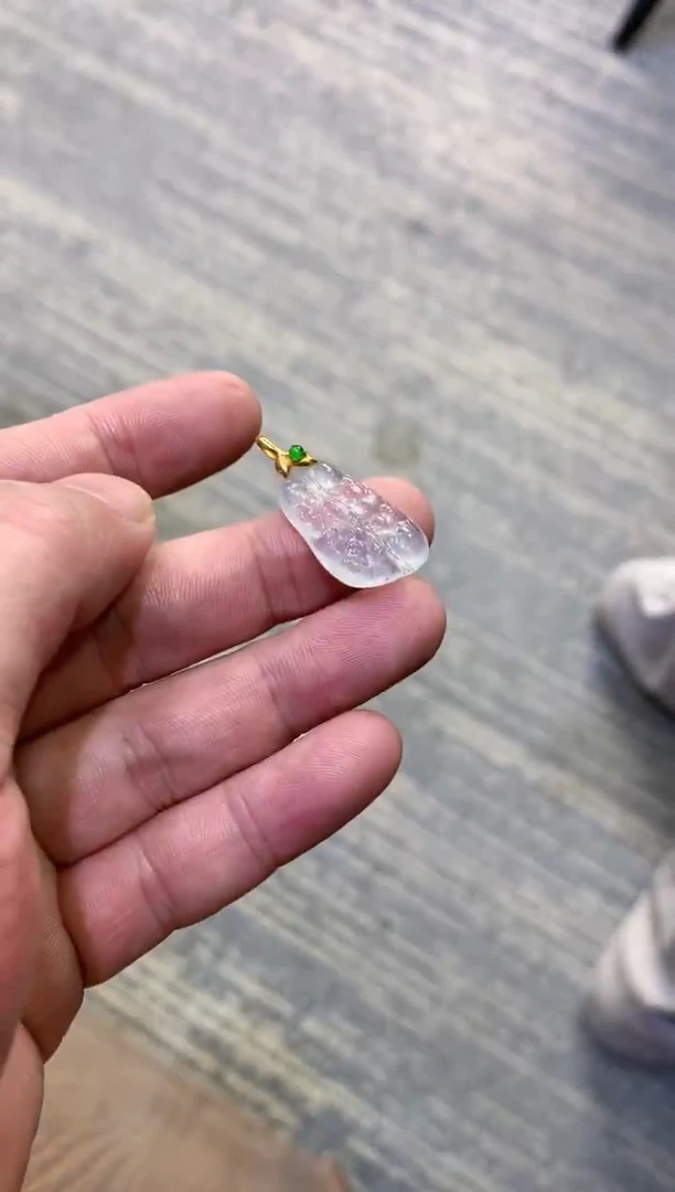 颈饰未镶嵌翡翠天然A货翡翠