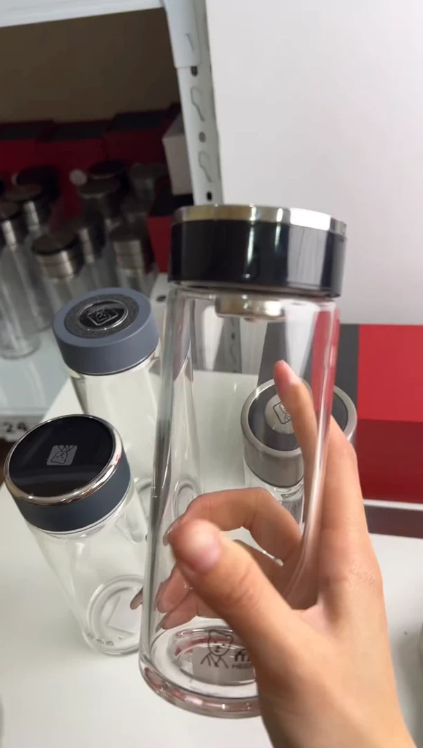 【闪购商品】茶杯高硼硅单层410ml高硼硅