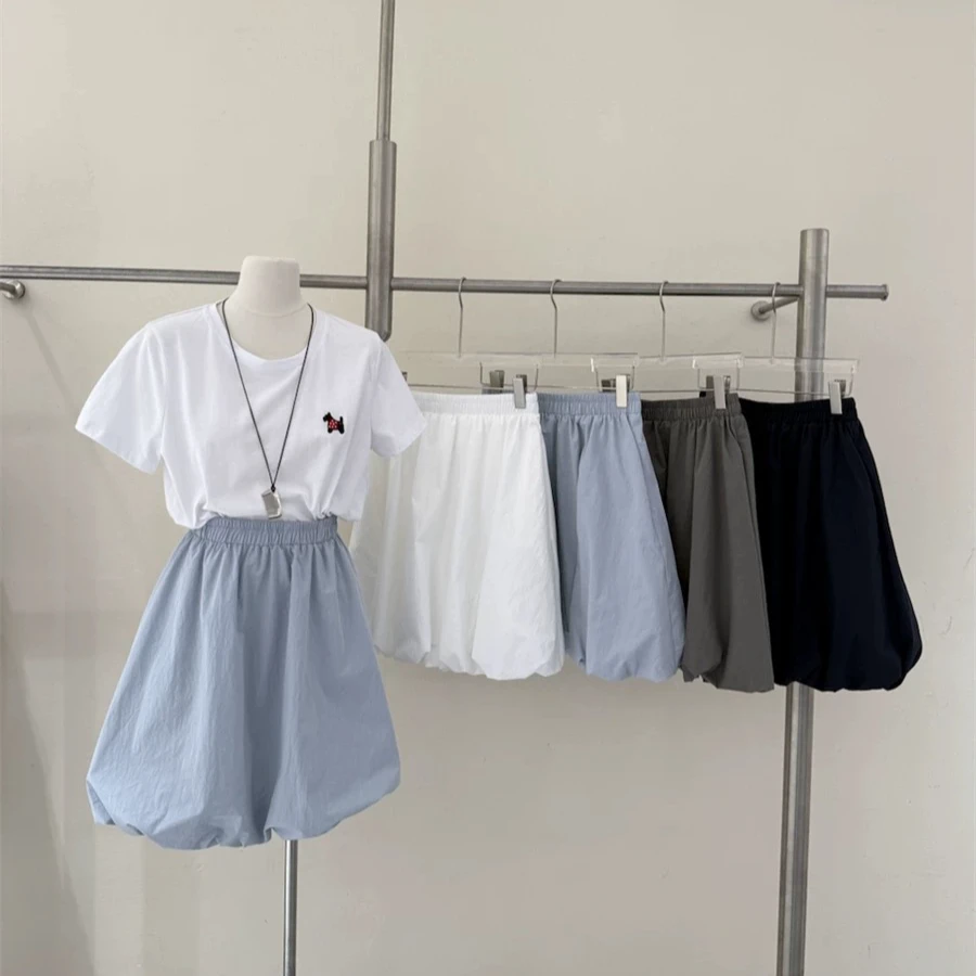 【裙长50】花苞短款半身裙百搭气质减龄裙子女
