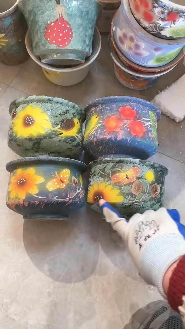 【闪购商品】摆件17-281口16高11 四个