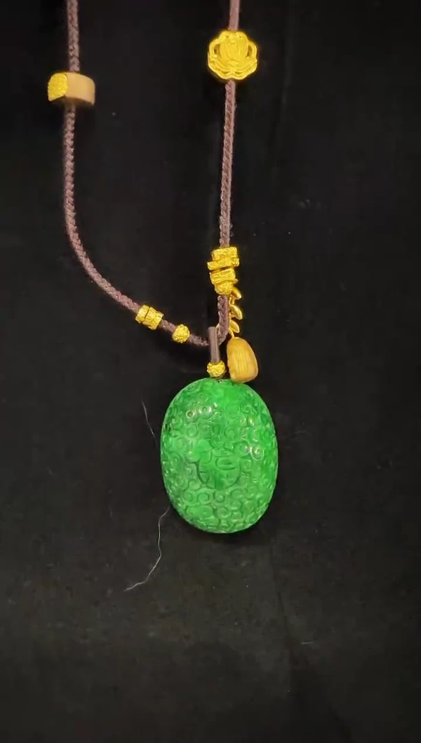 颈饰未镶嵌翡翠国风