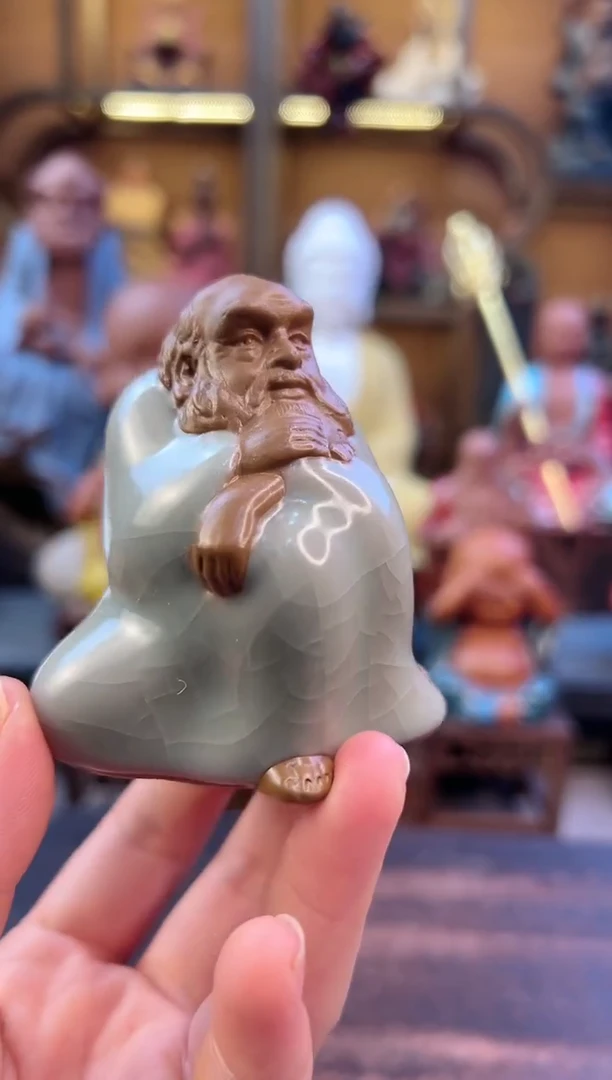 紫砂茶宠器闵紫砂茶宠摆件