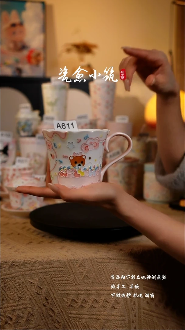 景德镇高温釉下彩创意瓷