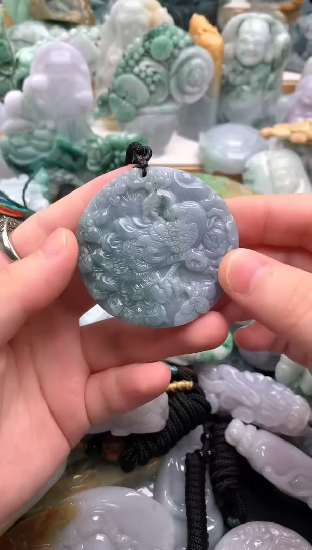 吊坠(不含链)未镶嵌翡翠1