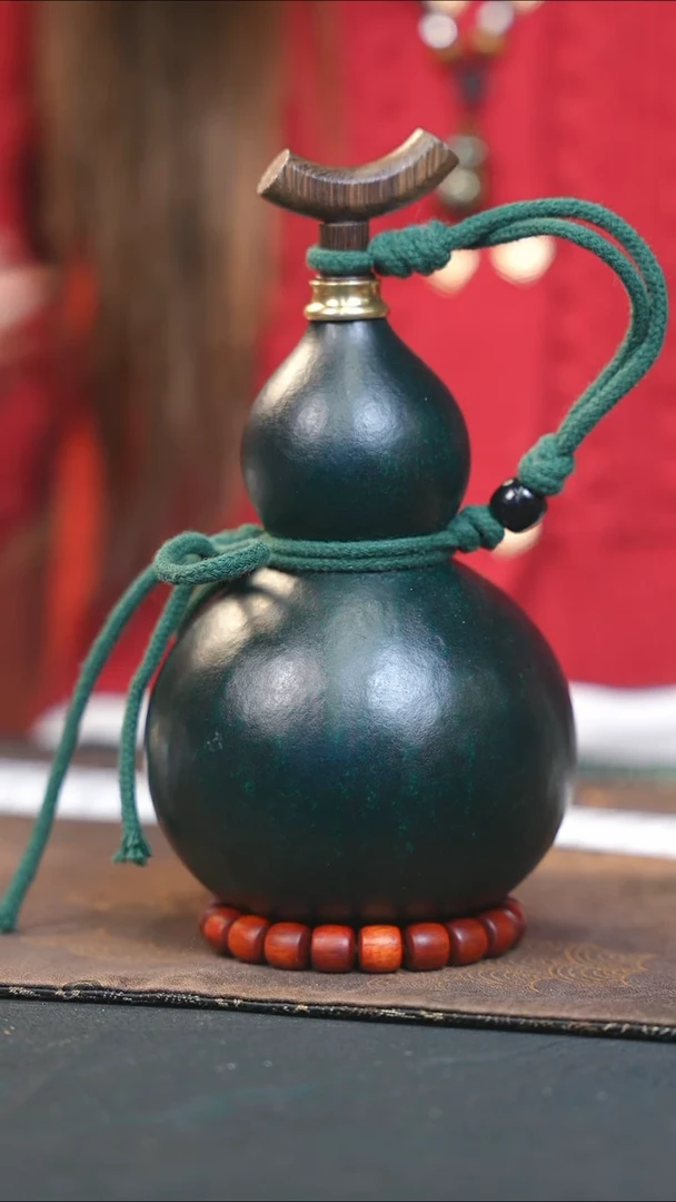 【闪购商品】WX210大漆酒葫芦不包手串及旋转底座