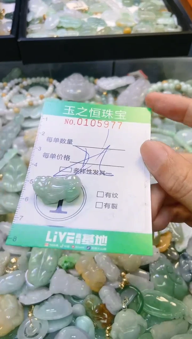 翡翠未镶嵌颈饰闪购0105977多样性发其一