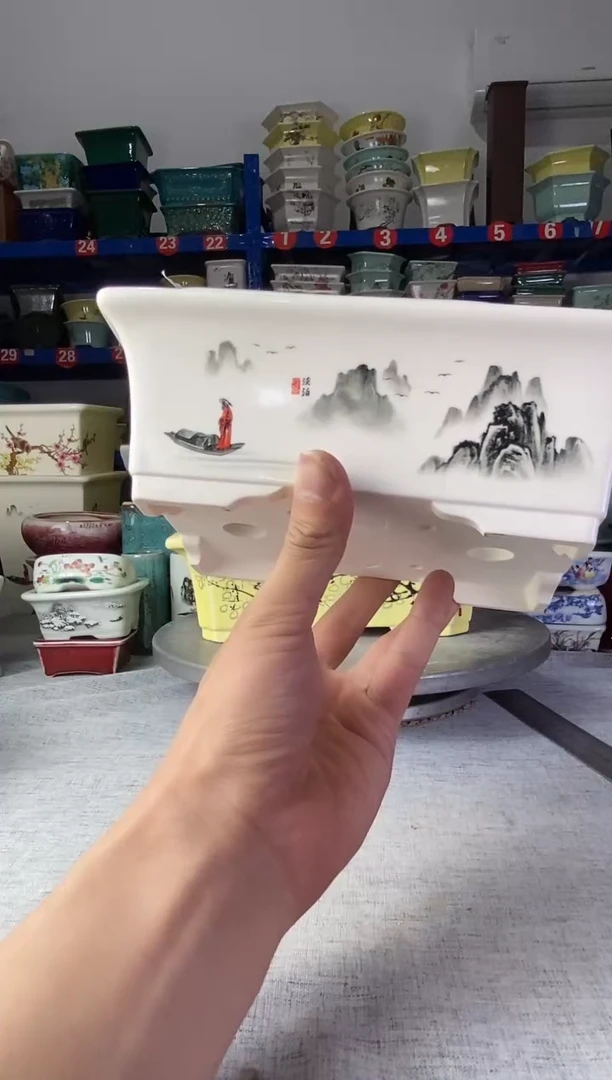 外口20马槽花盆花盆