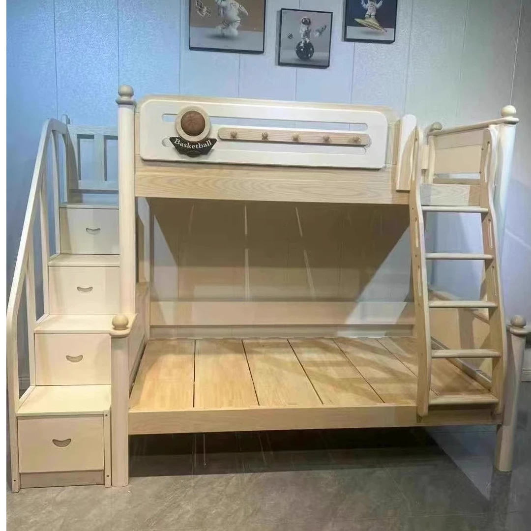 儿童床实木上下床双层床白蜡木工艺成人2025高低上下铺子母床