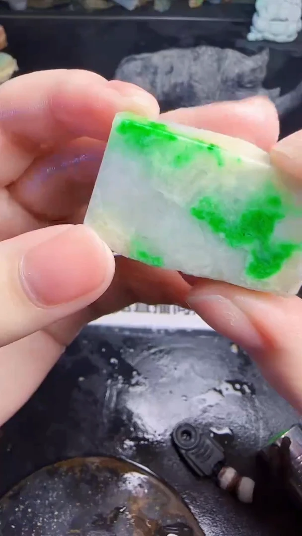 未镶嵌挂件翡翠天然翡翠069