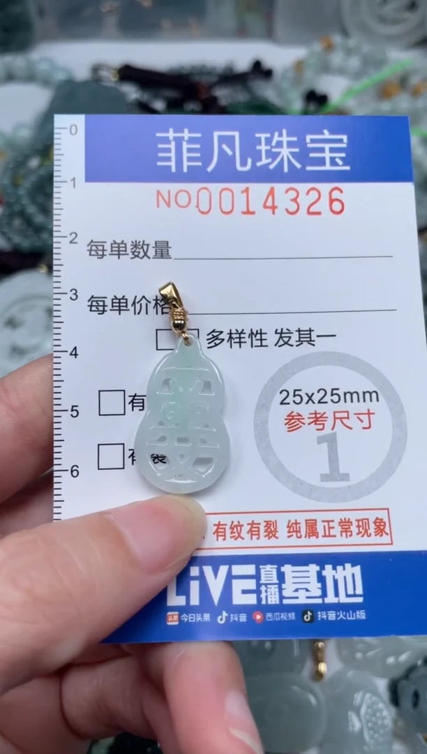 颈饰未镶嵌翡翠14326