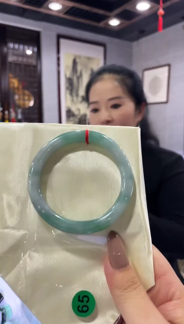 未镶嵌手镯翡翠253，55-56