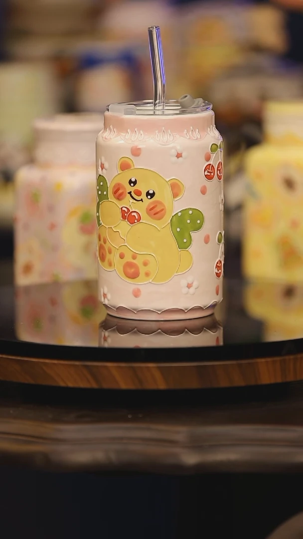 【闪购商品】摆件景德镇釉下彩绘设计师款式陶瓷