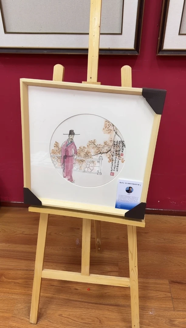 国画王春涛1平尺花鸟