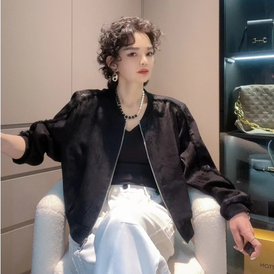 ZM袖口蕾丝西装外套111