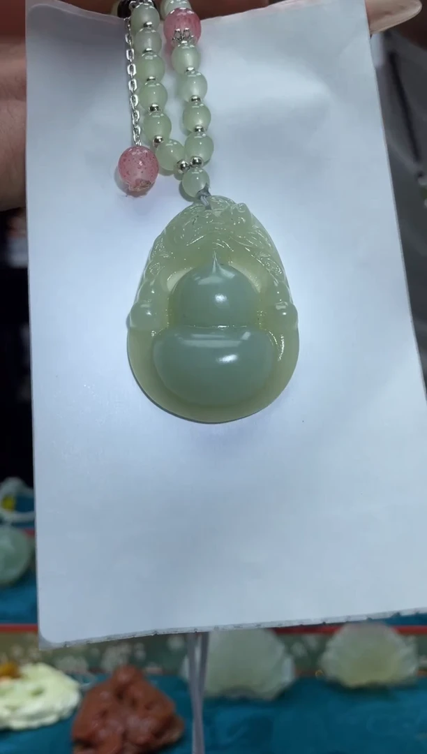 未镶嵌岫玉吊坠·多样性发货*拍一发一