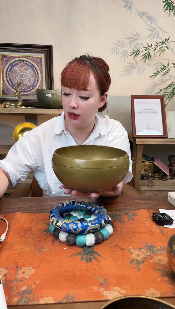 金**心形星钵 19.2cm G调