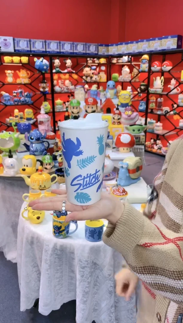 【闪购商品】1@@吏迪仔陶瓷咖啡杯