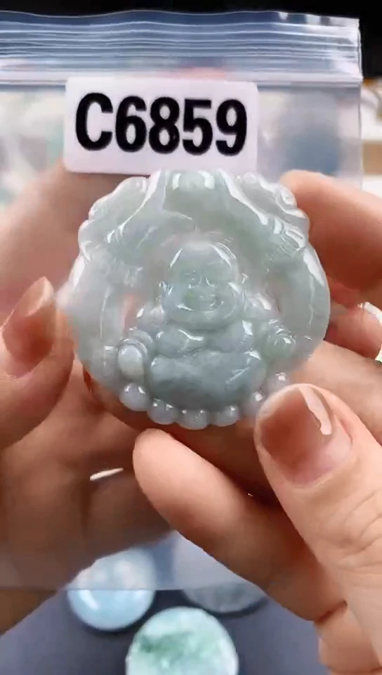 颈饰未镶嵌翡翠天然翡翠吊坠挂件
