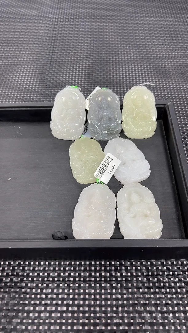 和田玉未镶嵌颈饰（多样性发一件）HDY36