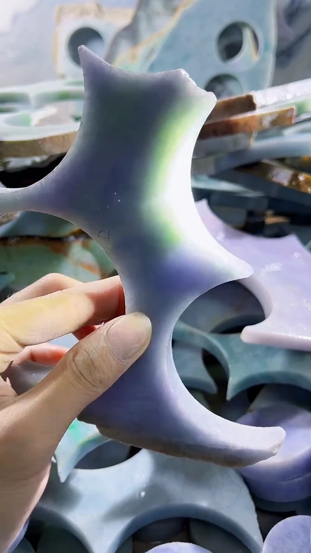 翡翠裸石缅甸翡翠A货陈5286