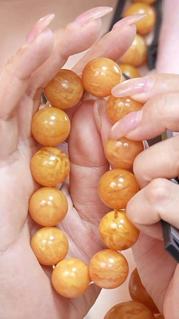 蜜蜡颈饰未镶嵌7389天然蜜蜡珠宝奇石云端妖孽全部保真