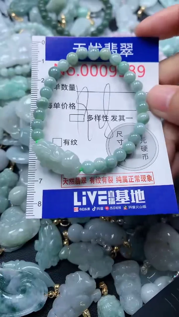 颈饰未镶嵌翡翠9589