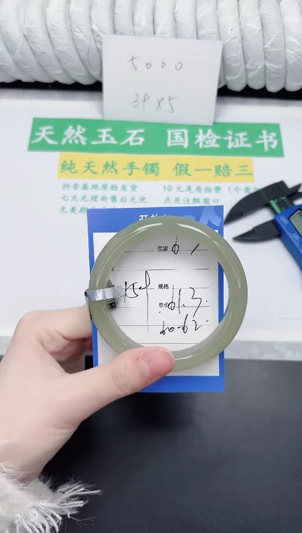 未镶嵌手镯石英质玉63-61.3D