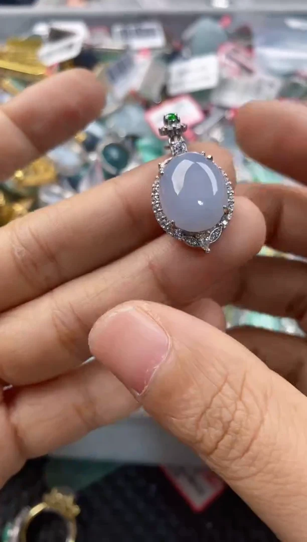 银S925镶嵌戒指翡翠11-11-11       3