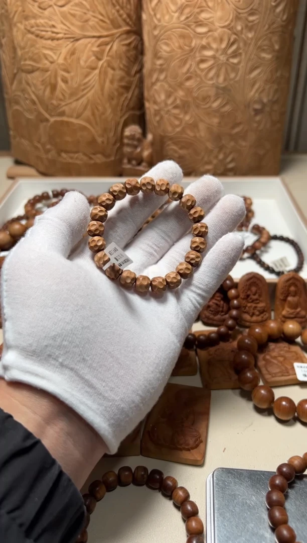 【闪购商品】檀香木手串/手链老山檀香手工无相9/10