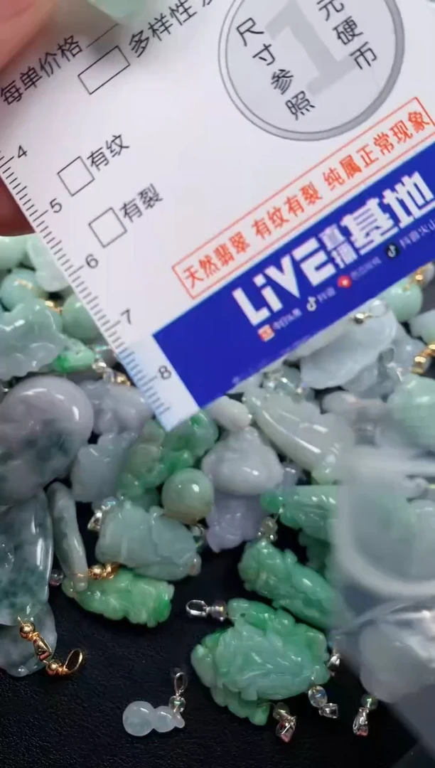 颈饰未镶嵌翡翠8527