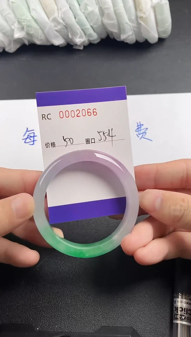 未镶嵌手镯翡翠00002066