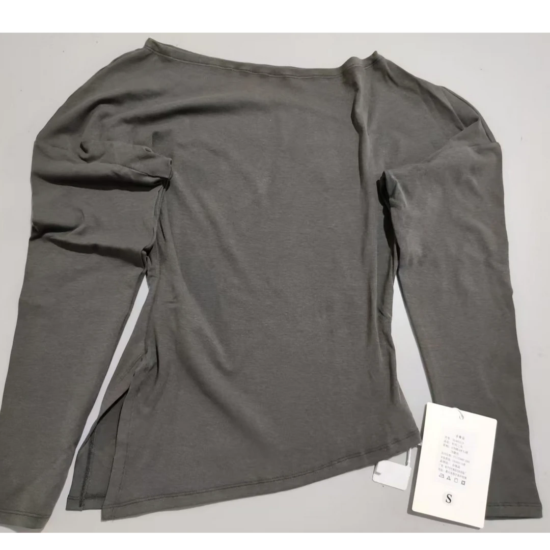 莲的百万 灰色上衣X24HS219-H-S L