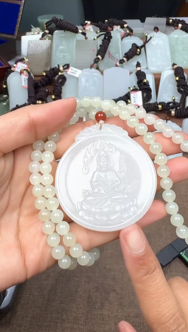 【闪购商品】和田玉颈饰未镶嵌和田玉挂件