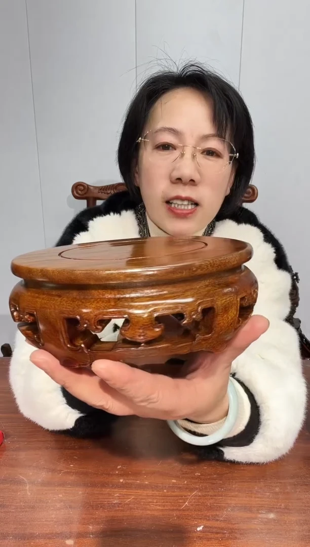 木老花圆形17*18.5*6.5