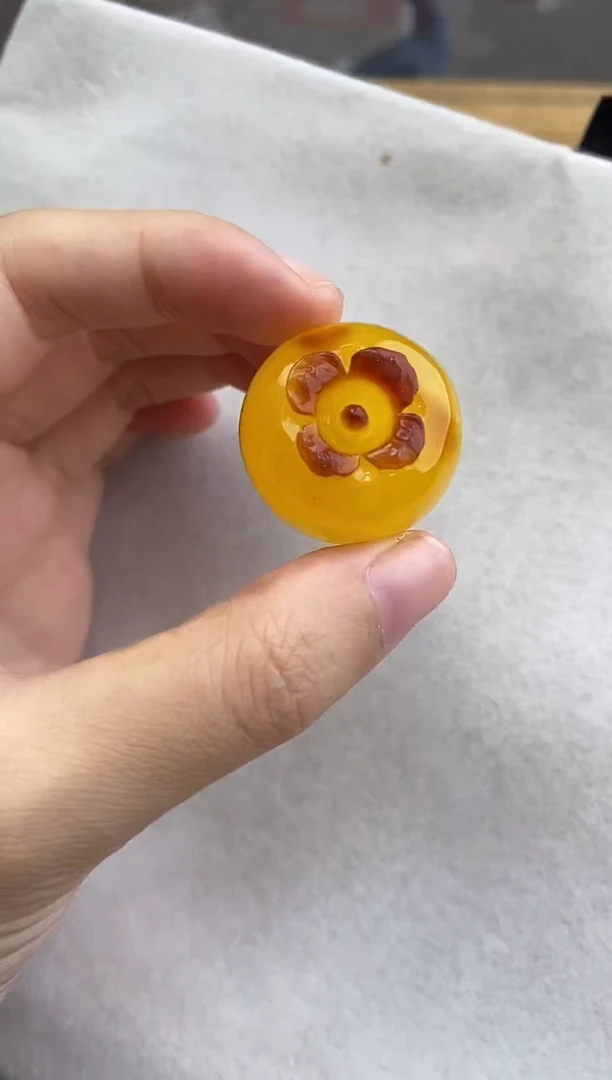 裸石琥珀未镶嵌109190406-吊坠