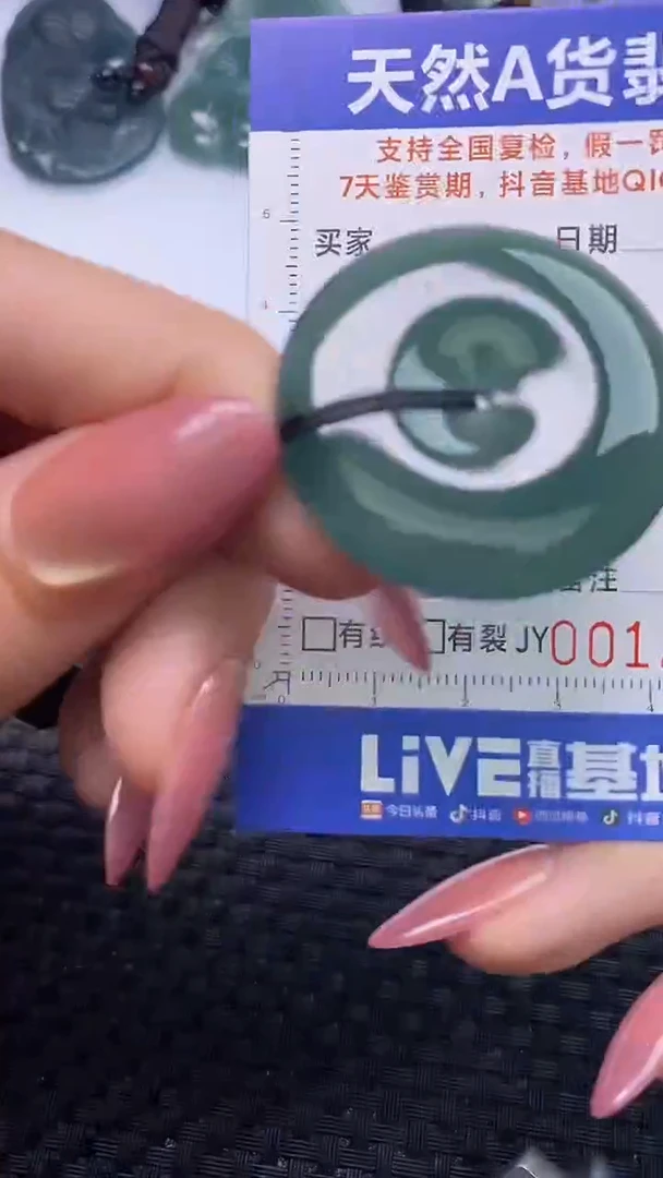翡翠未镶嵌颈饰   2461