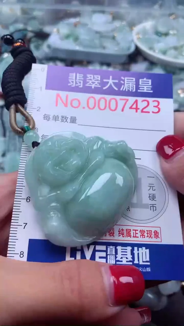 颈饰未镶嵌翡翠7423